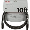 Fender Professional 3m Siyah Mikrofon Kablosu