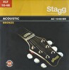 Stagg Akustik Gitar Teli AC−1048−BR