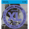 D'Addario EXL115 Elektro Gitar Teli Set