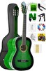 Midex MGX-200GR Kaliteli Klasik Gitar 4/4 Yetişkin Boy Full Set - Yeşil