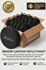 Midex BCS-400-100X Bendir Def Erbane Çantası 100'lü Paket Kaliteli Siyah Kılıf - 100 Adet