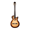 Smiger LE-C1 SB 40" Sunburst İnce Kasa Kesik Elektro Klasik Gitar