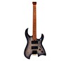 Luxars S-G63-6 SBK Headless Kafasız Elektro Gitar Saten Siyah - Gigbag Dahil