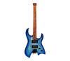 Luxars S-G63-6 SBL Headless (Kafasız) Elektro Gitar Saten Mavi Gigbag Dahil