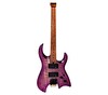 Luxars S-G63-6 VTS Kafasız Elektro Gitar Menekşe - Gigbag Dahil