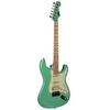 DMX Guitars DEG100 HSS SSG Elektro Gitar Saten Sörf Yeşili