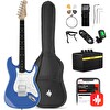 Donner DST-100T Elektro Gitar Seti Göl Mavisi