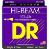 DR MTR-10 Hi-Beam Elektro Gitar Teli Orta 10-46