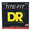DR LT-9 Tite-Fit Elektro Gitar Teli Hafif 9-42