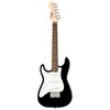 Squier Mini Stratocaster Hint Defnesi Klavye Siyah Solak Elektro Gitar
