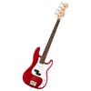Squier Debut Serisi Precision Defne Ağacı Klavyeli Bas Gitar Dakota Kırmızı