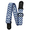 Dmx Guitars Chevron Mavi Gitar Askısı