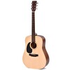 Ditson D-10L Dreadnought Solak Akustik Gitar Doğal Renk