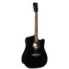 Cort Earth60CE Elektro Akustik Gitar Parlak Siyah