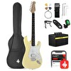 Donner DST-100 Sarı Elektro Gitar Seti