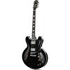 Donner DJP-1000 Yarı Oyuk Gövdeli Siyah Elektro Gitar