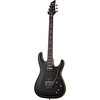 Schecter Demon-6 FR-S Eskitilmiş Siyah Saten Elektro Gitar