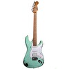 Lea RLC-100 SG Limited Edition Heavy Relic Sörf Yeşili Elektro Gitar