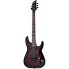 Schecter Omen Elite-6 FR Siyah Kiraz Geçişli Elektro Gitar