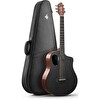Donner RISING-G1 Karbon Fiber Parlak Kahverengi Akustik Gitar