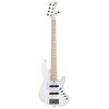 Cort NJS5WHT 5 Telli Çantalı Bas Gitar Beyaz