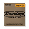 Jim Dunlop DBFS40120S Paslanmaz Çelik Flatwound Bas Gitar Teli 40-120