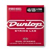 Jim Dunlop DBHYN45125 Hybrid Nickel Bas Gitar Teli 45-125