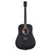 SX SD204GTBK Dreadnought Akustik Gitar Parlak Natural