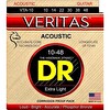 DR VTA-10 Veritas Akustik Gitar Teli Ekstra Hafif 10-48
