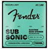 Fender SubSonic 7350ML Paslanmaz Çelik Uzun Ölçek 45-100 Bas Gitar Teli