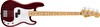 Fender Standard Precision Akçaağaç Klavye Candy Cola Bas Gitar - Bordo