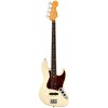Fender American Professional II Jazz Bass Gülağacı Klavye Olympic White Bas Gitar - Beyaz
