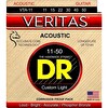 DR VTA-11 Veritas Akustik Gitar Teli Özel Hafif 11-50