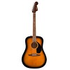 Fender California Debut Redondo Dreadnought Ceviz Klavyeli Akustik Gitar 2 Ton Sunburst