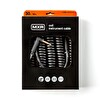 MXR DCICB30R Siyah Açıl - Düz Uçlu Sarmal Kablo 9 M