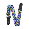 Dmx Neon Etnik Desenli Renkli Gitar Askısı