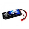 Leopard Power 9000 mAh 14.8V 4S 25C Lityum Polimer Lipo Batarya Pil