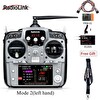 Radiolink AT10II 2.4 Ghz 12 Kanal DSSS/FHSS Radio Kontrol Uzaktan Kumanda +R12DS Alıcı+PRM-01 Telemetri Sensörü Gri