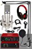 Midex Special Paket-1 Stüdyo Ekipmanları Ses Kartı Mikrofon Kulaklık