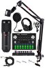 Lastvoice BM800 Live GMR-Head Plus Set Efektli Ses Kartı Mikrofon Kulaklık Stand Kayıt Canlı Yayın (PC Ve Telefon)
