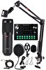 Lastvoice BM800 Live Plus Set Efektli Ses Kartı Mikrofon Stand Kayıt Canlı Yayın Seti (PC Ve Telefon)