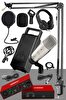 Midex UMX-400 Ses Kartı + C-1 Mikrofon + Kulaklık Stüdyo Kayıt Seti