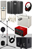 Midex Referans Paket-3 Maxword Monitör Ses Kartı CX1 Mikrofon Yalıtım Paneli Stand
