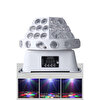 Quenlite QR-650 DMX Profesyonel Dönerli RGB LED Top Işık Disko Sahne Işık Sistemi