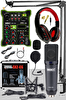 Midex Wizard Paket-1 CX2 Stüdyo Mikrofon-MDX-100 Stüdyo Kayıt Mikseri-Kulaklık Ekipman Seti