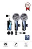 Torima H68 Type-C - Lightning - Aux 2'li 3in1 Kablosuz Yaka Mikrofonu