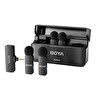 Boya BY-V4 4 Kişilik Şarj Kutulu Kablosuz Mikrofon Seti - 3.5mm TRS