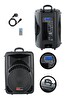 Lastvoice Ample-10A 10" 600 Watt Bluetooth Usb Aktif Kabin Hoparlör