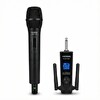 Rose R-201-EW UHF Sabit Frekanslı Kablosuz Telsiz El Mikrofon Tekli Siyah