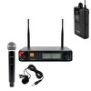 Rose R-702EY UHF Telsiz El - Kablolu Yaka Mikrofonu 2'li